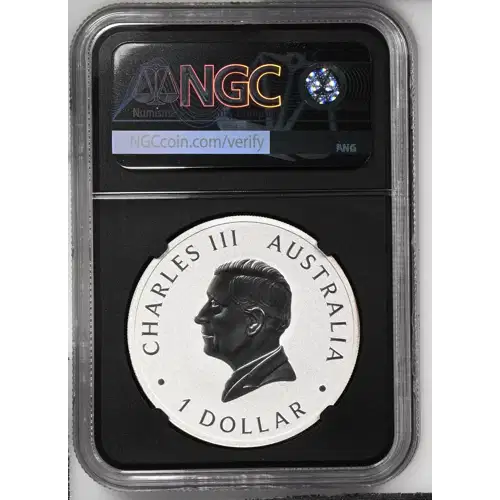 2024 P125 - 1oz Perth Mint 125th Anniversary Silver - Australia $1 - NGC MS69